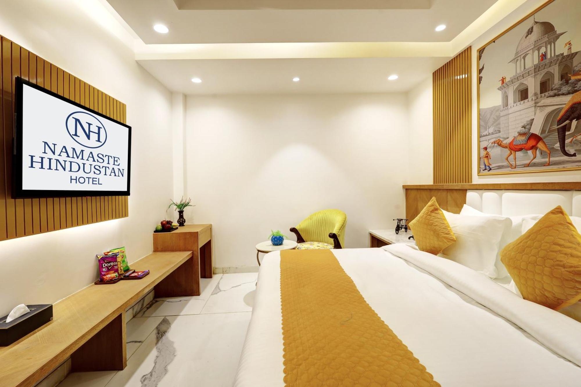 Hotel Namaste Hindustan Just A Minute Away From New Delhi Railway Station And Connaught Place Kültér fotó