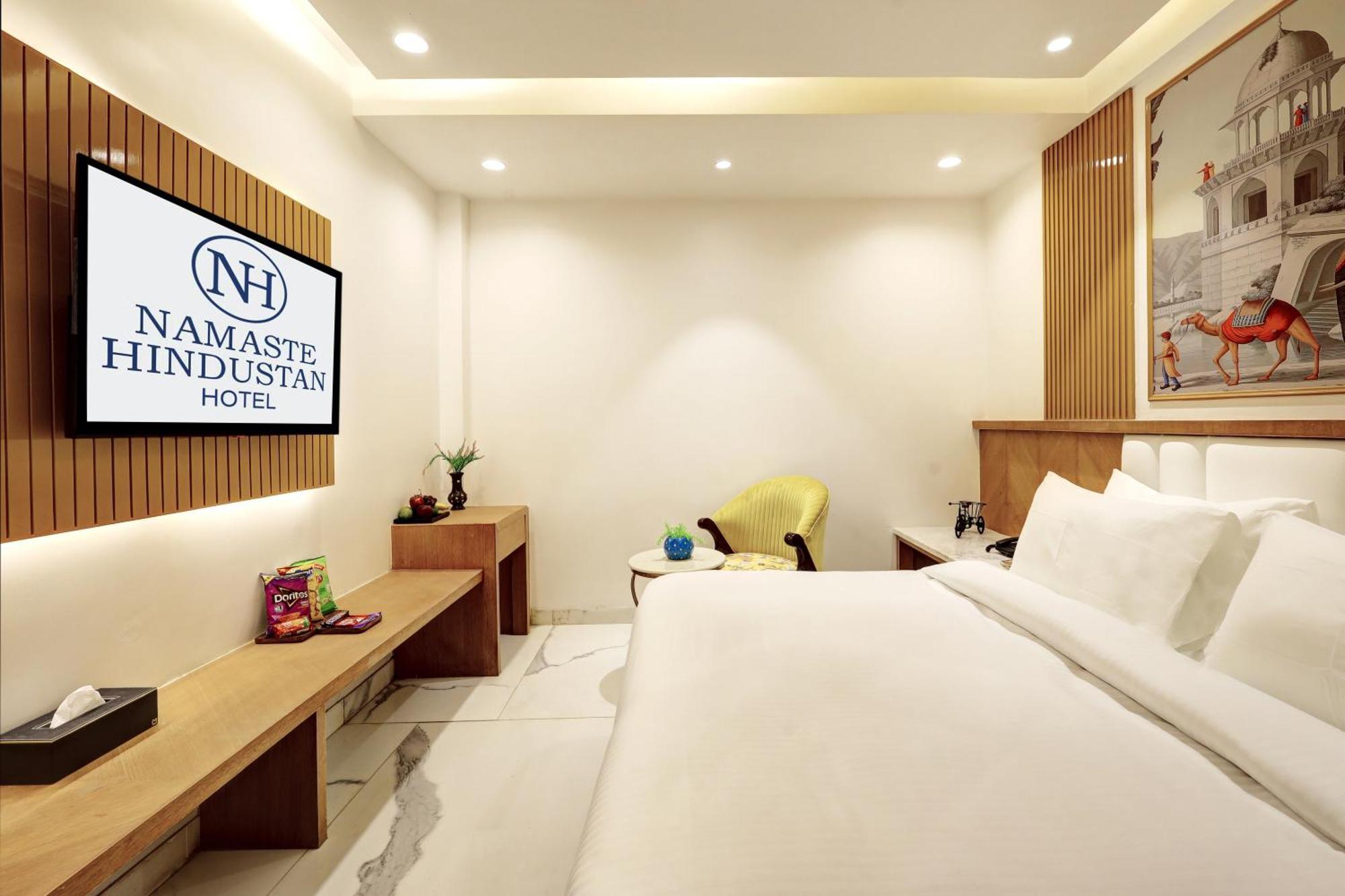 Hotel Namaste Hindustan Just A Minute Away From New Delhi Railway Station And Connaught Place Kültér fotó