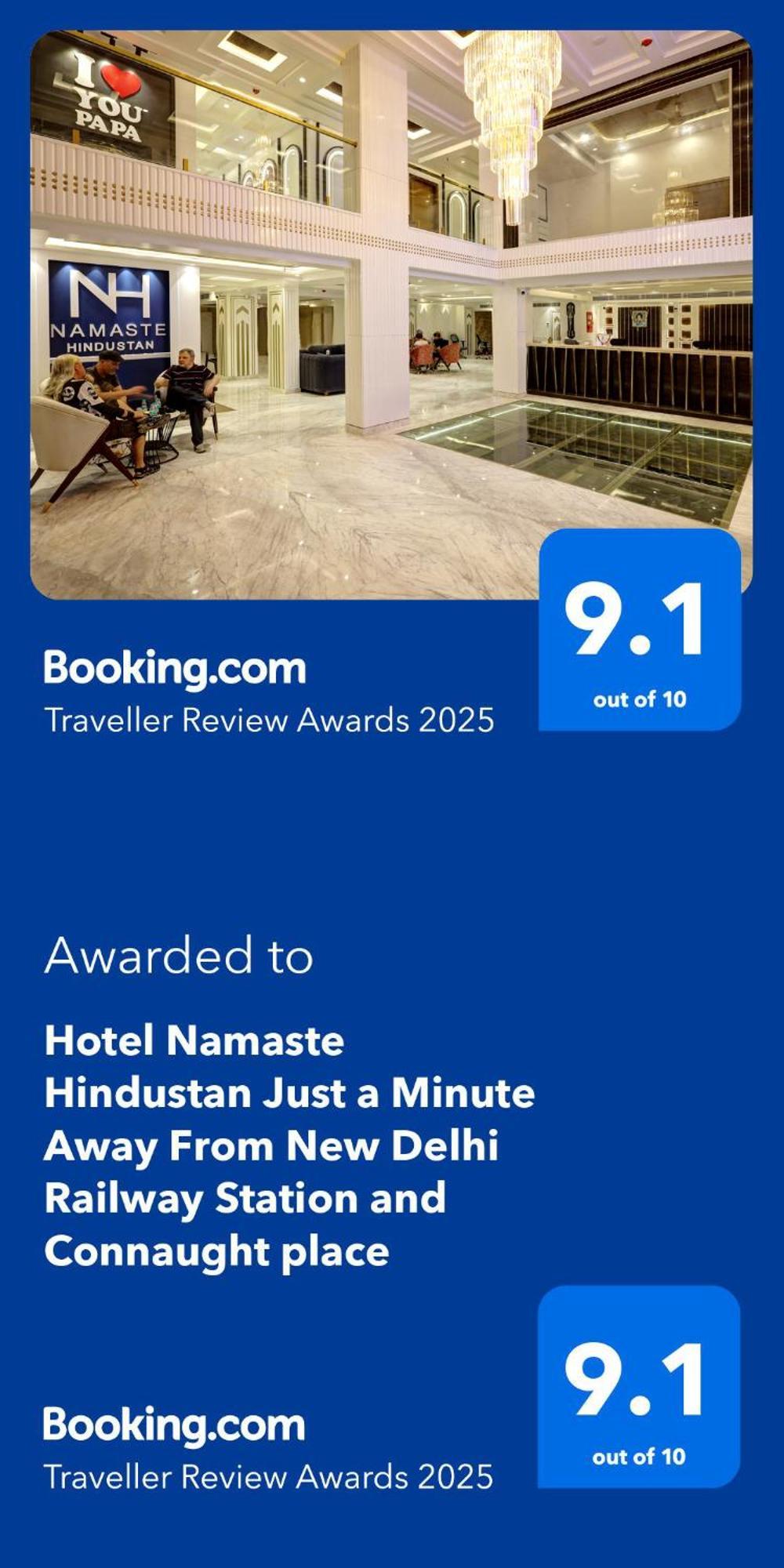 Hotel Namaste Hindustan Just A Minute Away From New Delhi Railway Station And Connaught Place Kültér fotó